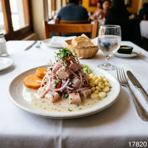 Ceviche de pescado