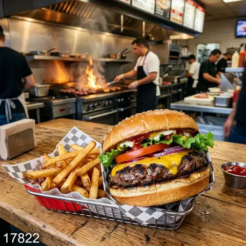 Hamburguesa clásica