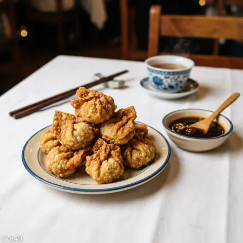 Wantán frito (1/2 Docena)