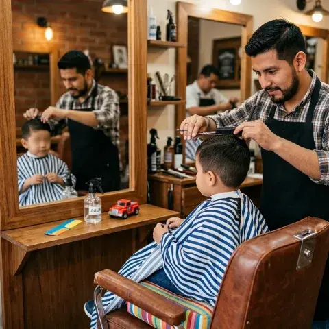 Corte de niños
