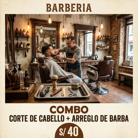Corte + barba (combo)