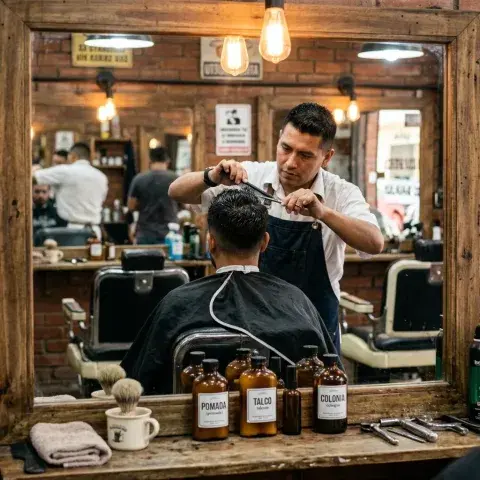 Corte de cabello caballero