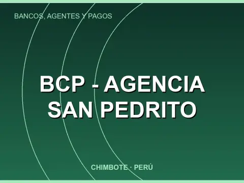 BCP - Agencia San Pedrito