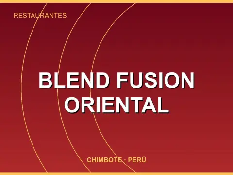 Blend Fusion Oriental