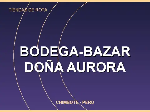 Bodega-Bazar Doña Aurora