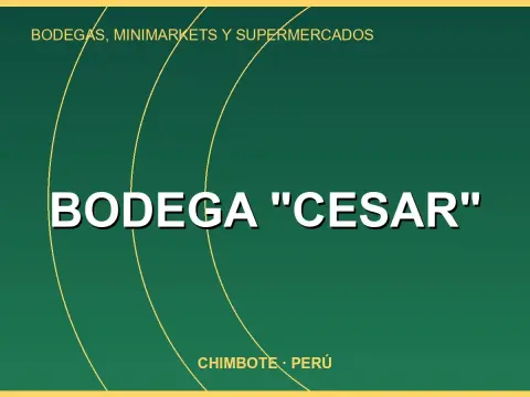 BODEGA "CESAR"