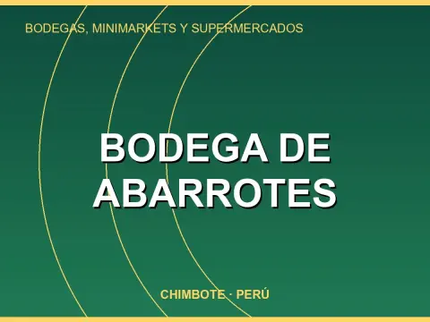 Bodega de Abarrotes