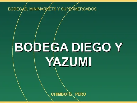 Bodega Diego y Yazumi
