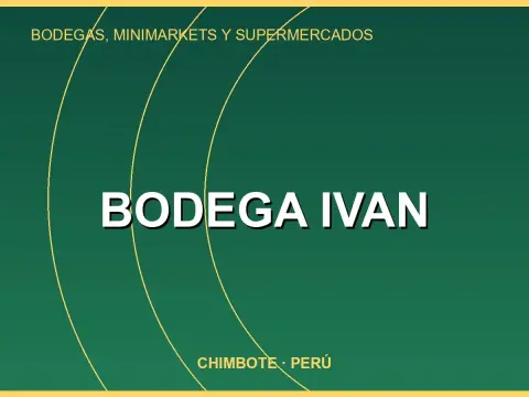 BODEGA IVAN