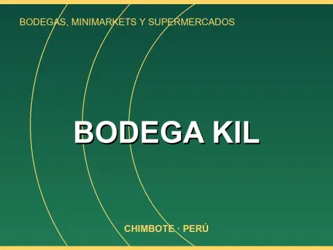 Bodega kil