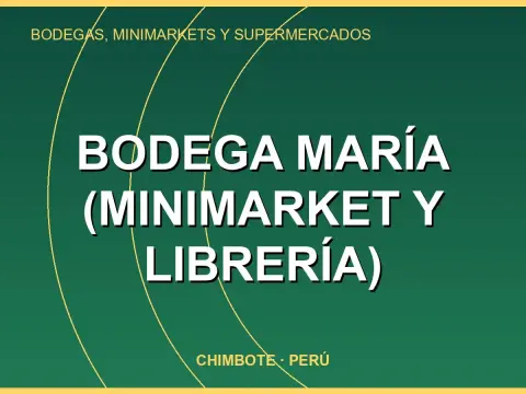 Bodega María (Minimarket y librería)