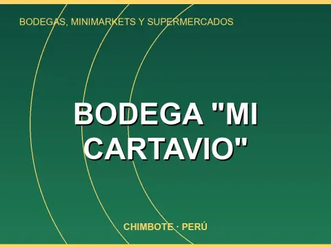 Bodega "Mi Cartavio"