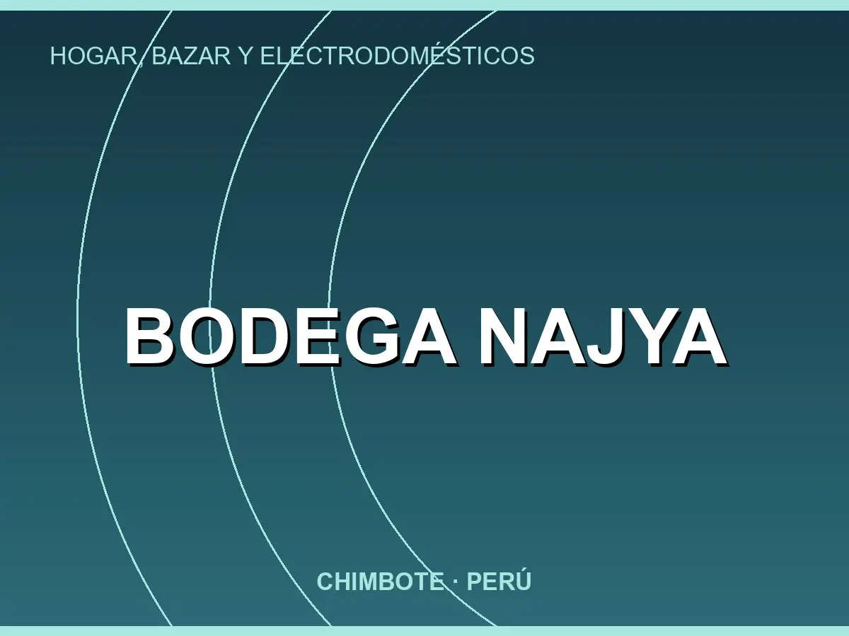Abrir tarjeta de Bodega Najya
