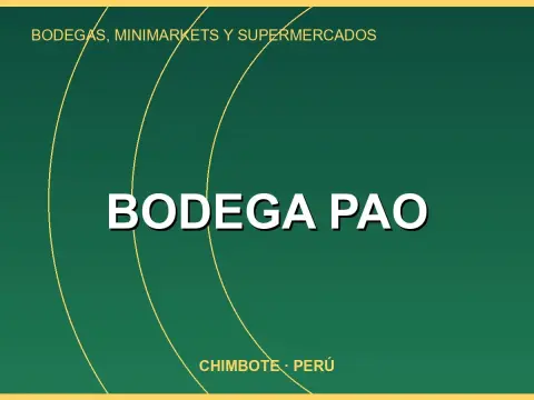 Bodega Pao