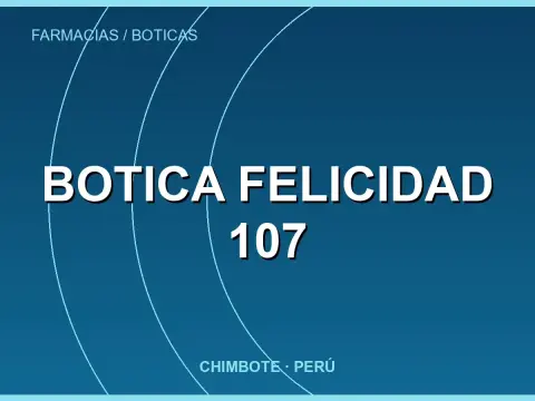 Botica Felicidad 107