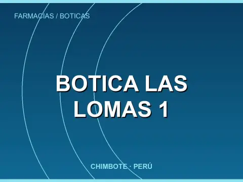 Botica Las Lomas 1