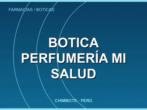 Botica Perfumería Mi Salud