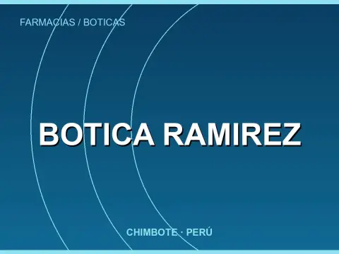Botica Ramirez