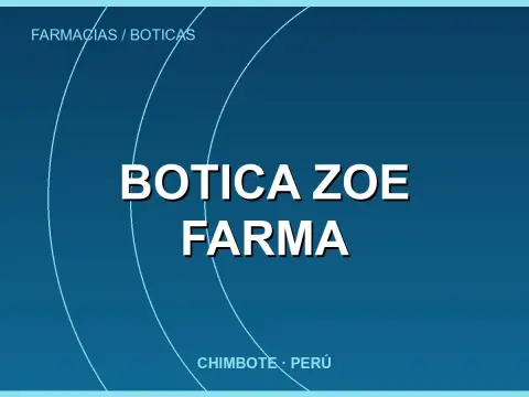 BOTICA ZOE FARMA