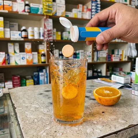 Vitamina C - Complemento Alimenticio (60 Tabletas Efervescentes)