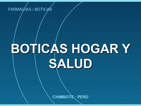 Boticas Hogar Y Salud