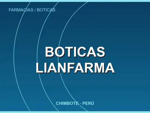 Boticas Lianfarma
