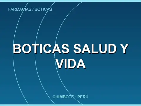 Boticas Salud Y Vida