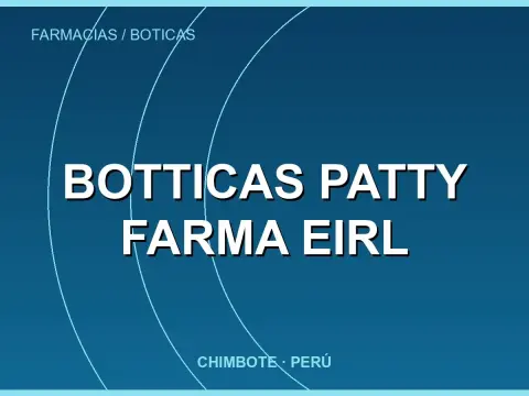 BOTTICAS PATTY FARMA EIRL