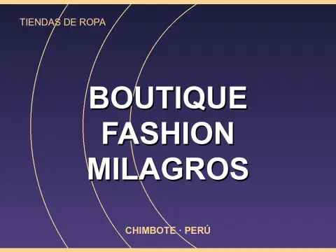 Boutique Fashion Milagros