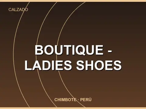 Boutique - Ladies Shoes