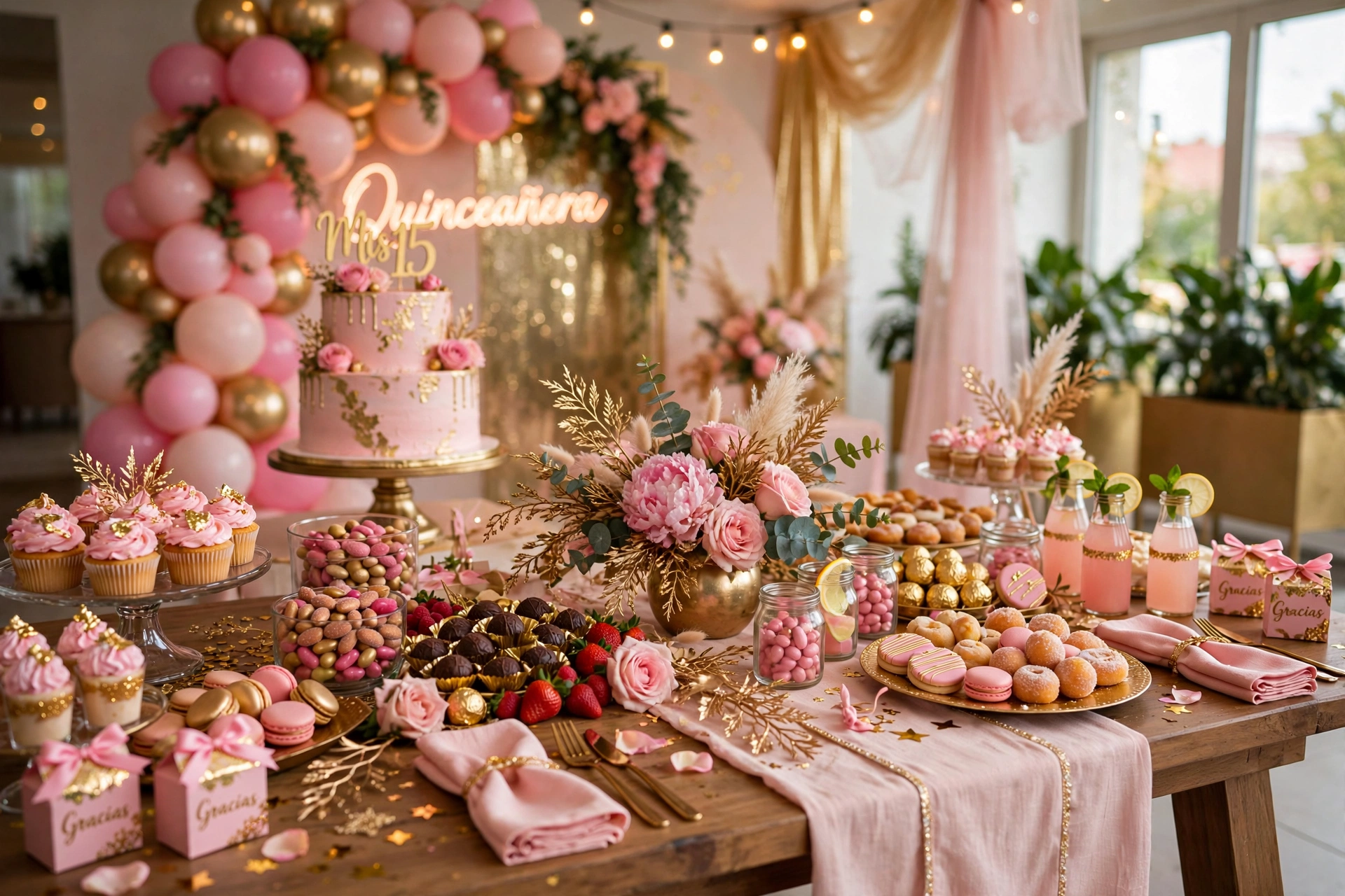 Buffet Quinceañero · 40 personas