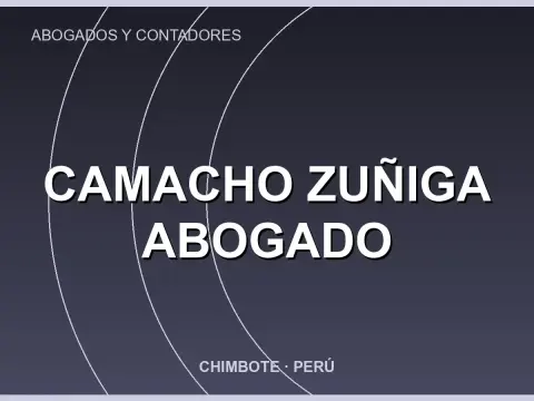Camacho Zuñiga Abogado