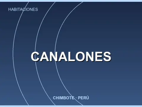 Canalones