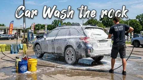 Car Wash the rock