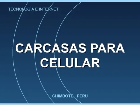 Carcasas para celular