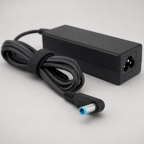 Cargador compatible HP 19.5V 3.33A 65W — punta azul 4.5×3.0 mm