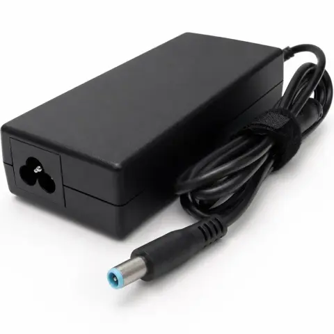 Cargador compatible HP 19.5V 4.62A 90W — punta azul 4.5×3.0 mm