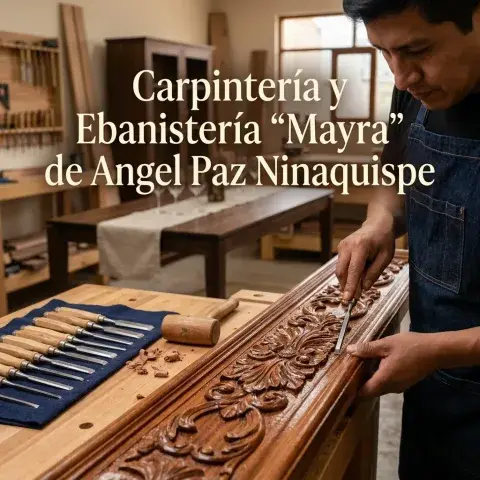 Carpintería y Ebanistería "Mayra" de Angel Paz Ninaquispe