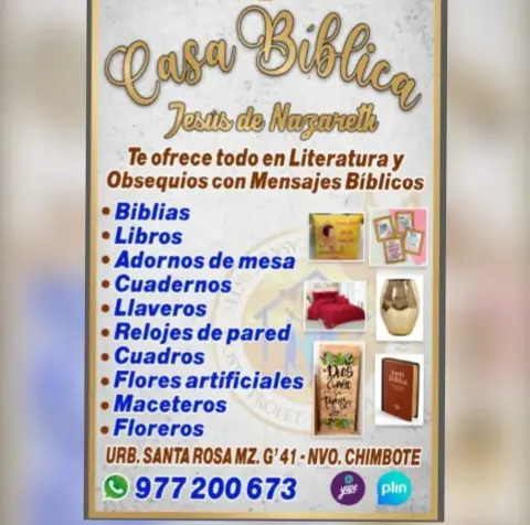 CASA BÍBLICA Y HOGAR JESÚS DE NAZARETH