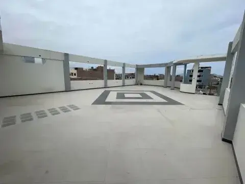 Terraza amplia en la azotea