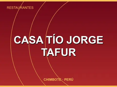 Casa tío Jorge tafur