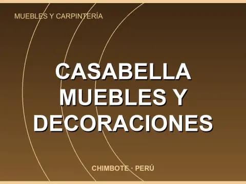 Casabella Muebles y Decoraciones