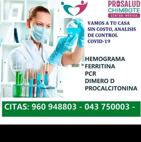Análisis de laboratorio a domicilio
