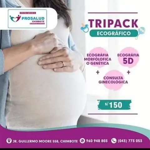 Tripack Ecográfico con ecografía 5D