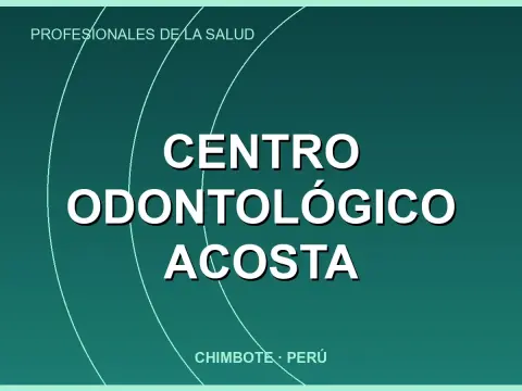 Centro odontológico acosta
