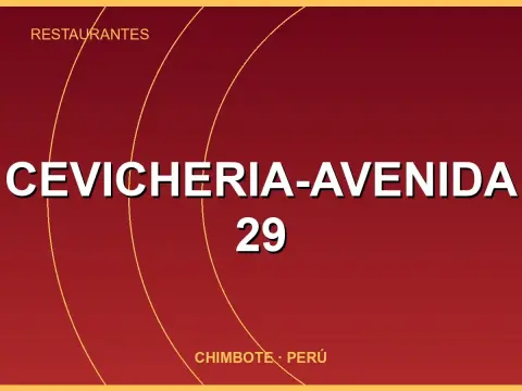 CEVICHERIA-AVENIDA 29