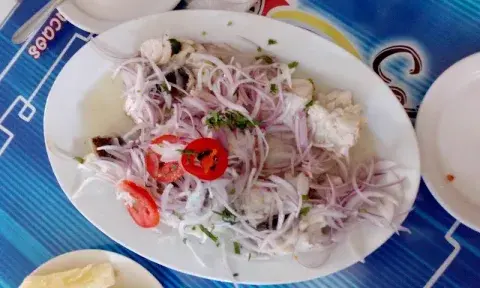 Ceviche de pescado