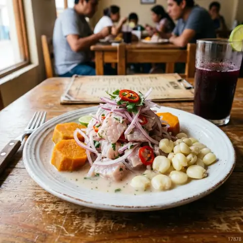 Ceviche de pescado