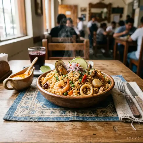 Arroz con mariscos
