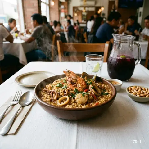 Arroz con mariscos